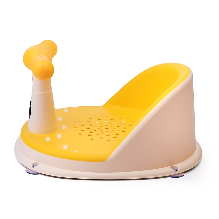 Детский стульчик - сиденье с термометром (желтый)