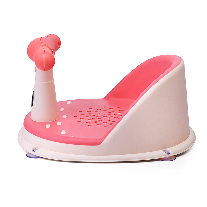Детский стульчик - сиденье с термометром (розовый)