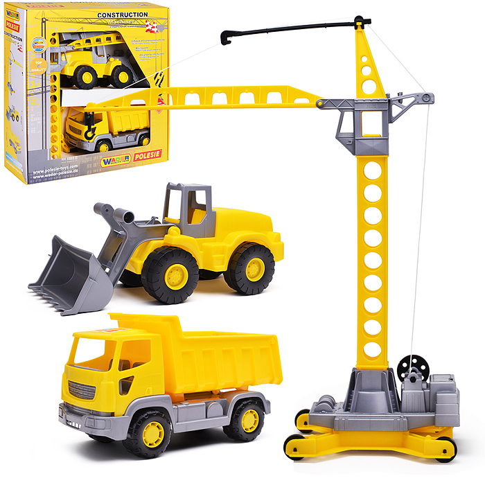 Набор строительной техники "Агат" (в коробке)