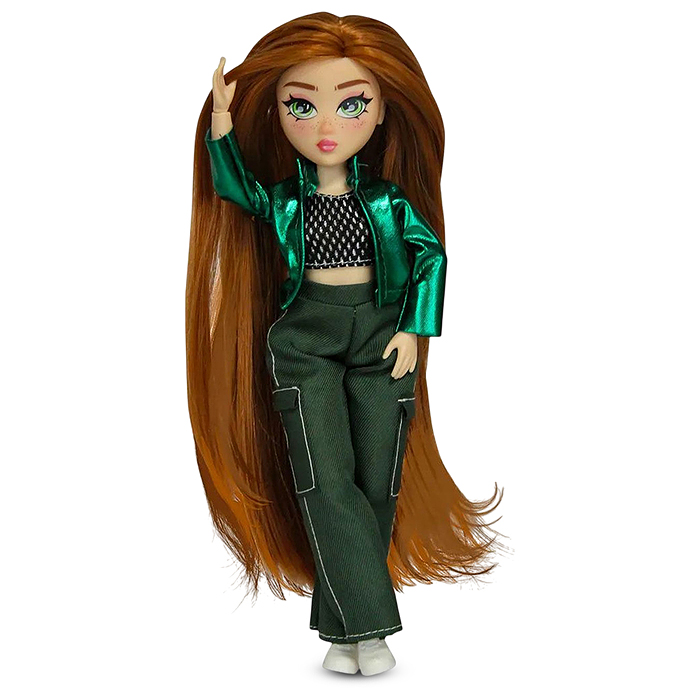 Модная кукла коллекция Glam Teens Джинни с аксессуарами, 25 см,