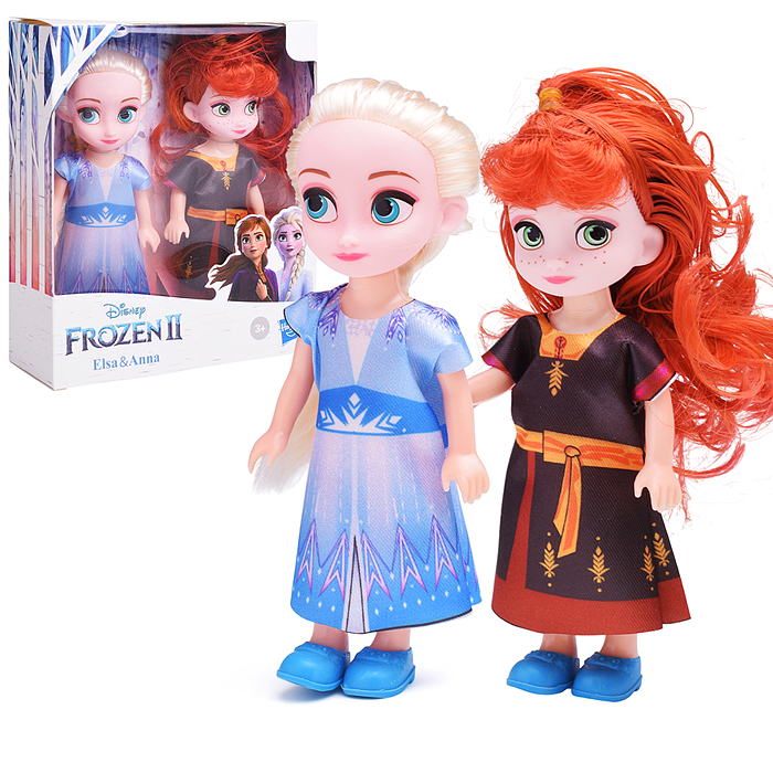 Кукла 15 см. Эльза и Анна 