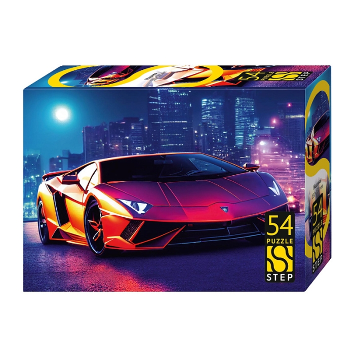 Пазлы 54 "Машины"