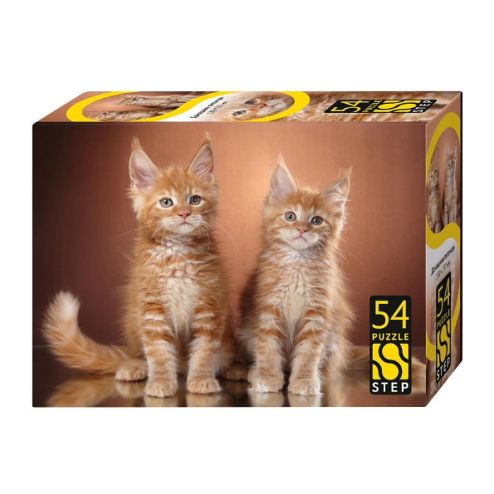 Пазлы 54 "Домашние питомцы"