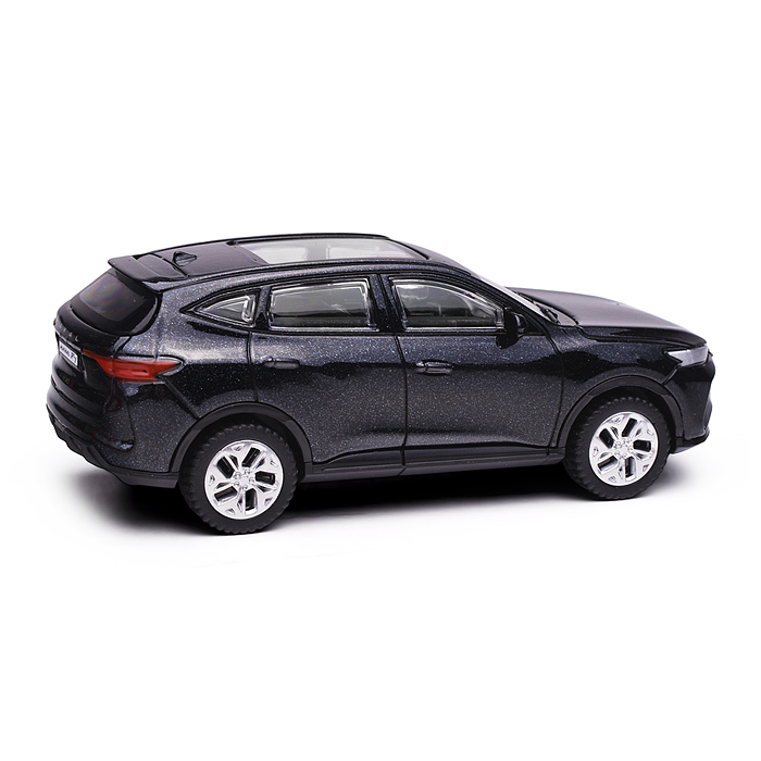 Машина металл Haval f7 10,5 см, (черный) инерц, в коробке