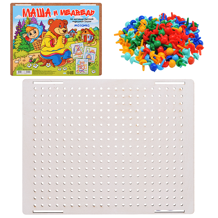 Мозаика "Маша и медведь" (200 эл)