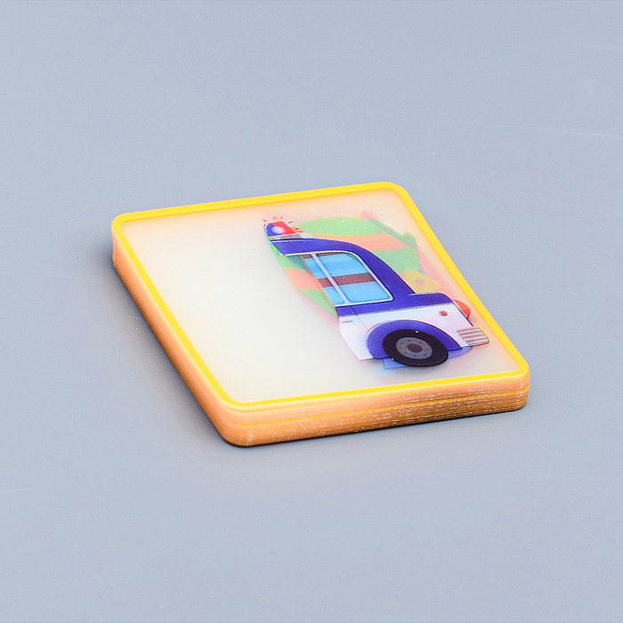 Пластиковое лото для малышей (нов) 3+ Машинки. Найди половинку