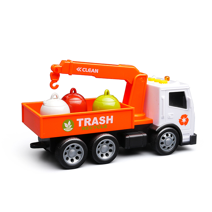 Машина WY1132B "Кран" 1:32 (свет. Звук) в коробке