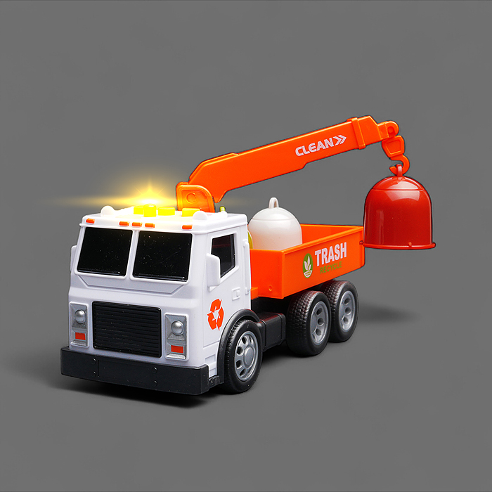 Машина WY1132B "Кран" 1:32 (свет. Звук) в коробке