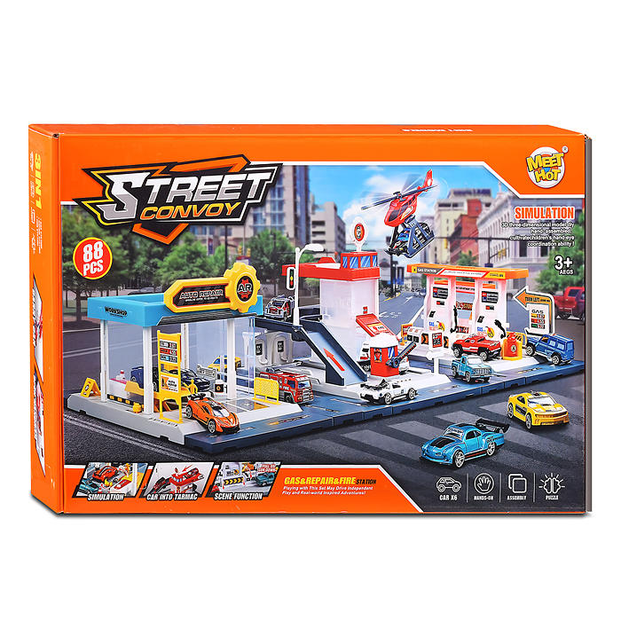 Станция обслуживания MH-189 "Транспорт" в коробке