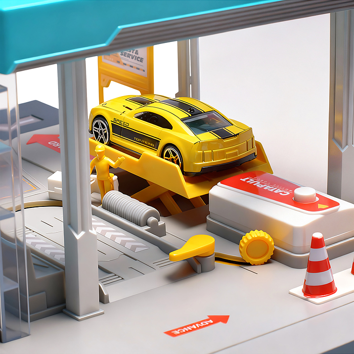 Станция обслуживания MH-189 "Транспорт" в коробке