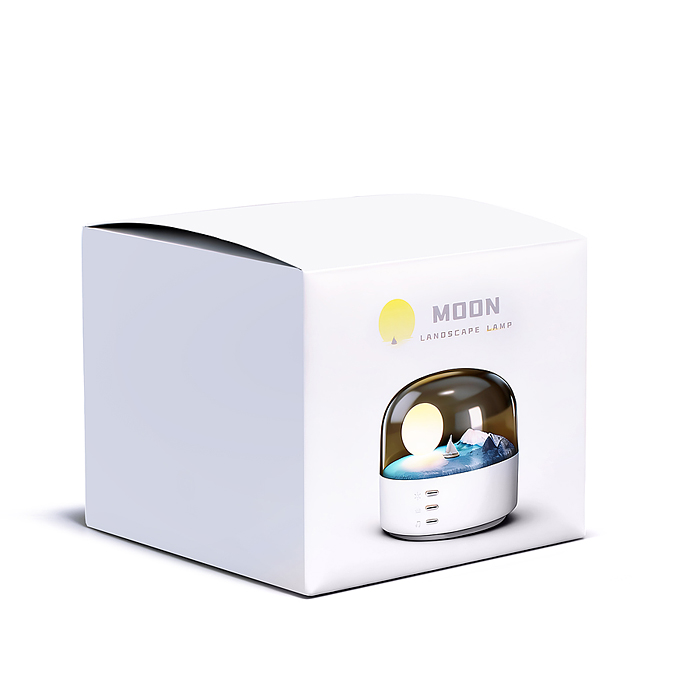 Светильник-колонка YX-02 "Лунный свет" (с Bluetooth) в коробке