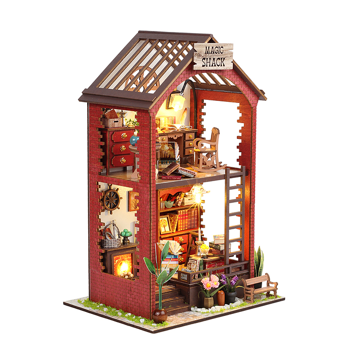 Конструктор TSZH220 "Книжный дом 3D" в коробке