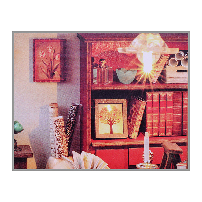 Конструктор TSZH220 "Книжный дом 3D" в коробке