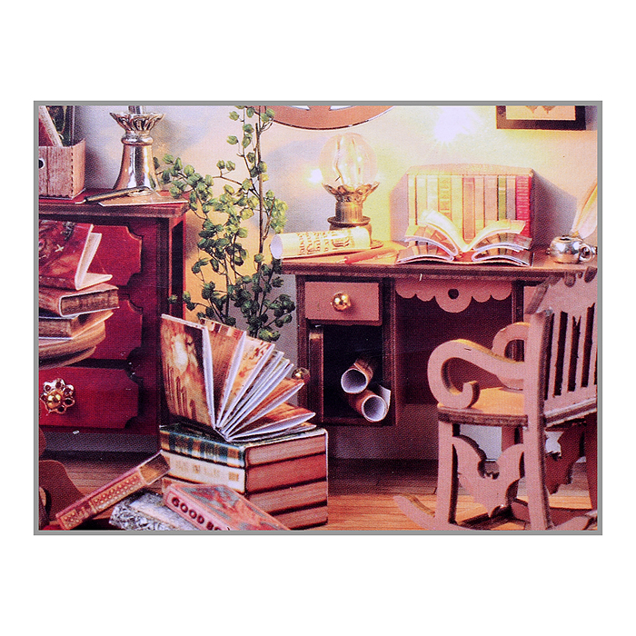 Конструктор TSZH220 "Книжный дом 3D" в коробке