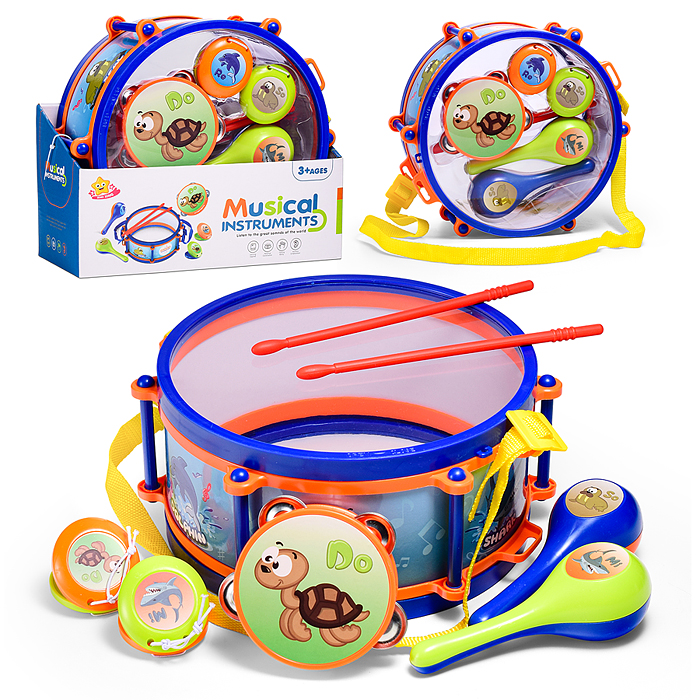 Набор музыкальных инструментов 717 "Вечериночка" в коробке