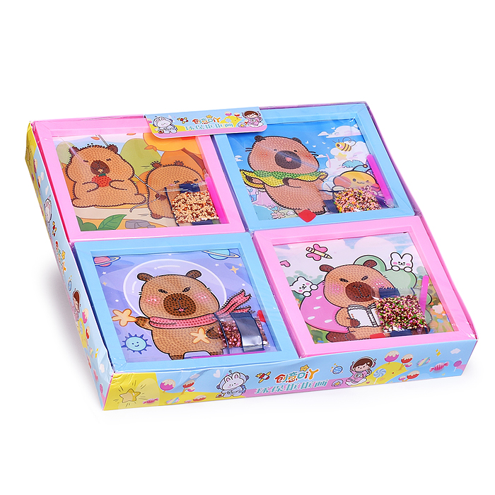 Мозаика алмазная 00-7590 "Капибара" 20*20см