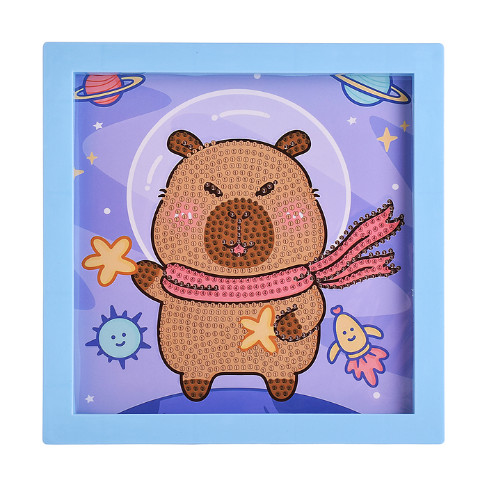 Мозаика алмазная 00-7590 "Капибара" 20*20см