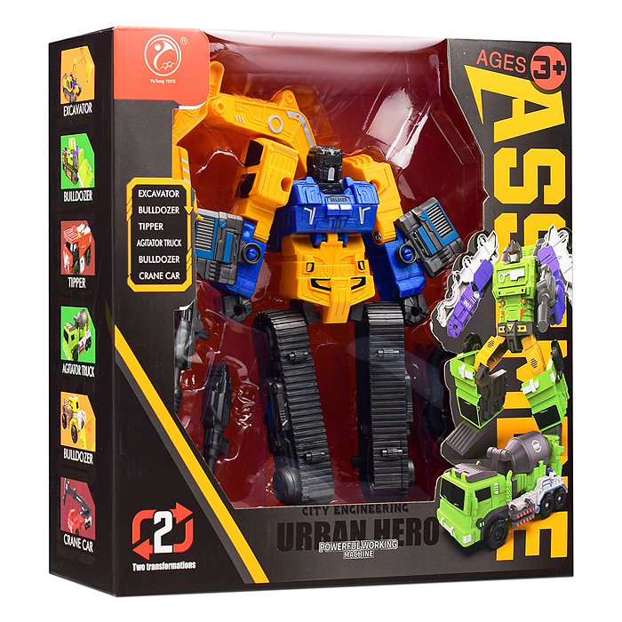 Робот 908-1B3 "Техногигант" в коробке