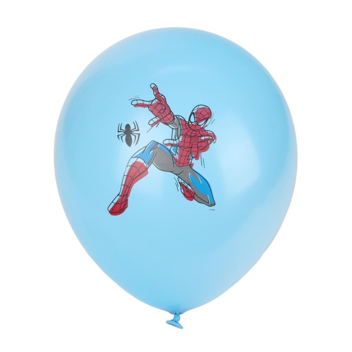 Латексные шары - набор 5 шт. "Спайдермен" цветное 
