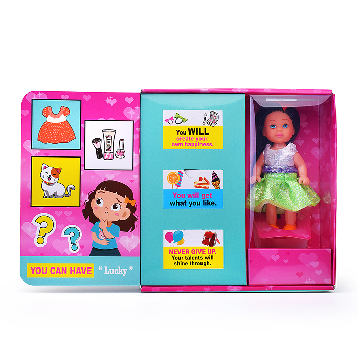 Кукла SM008-8 "Модница Кира" с аксессуарами, в коробке