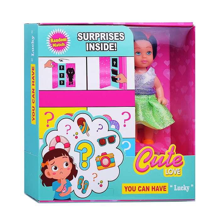 Кукла SM008-8 "Модница Кира" с аксессуарами, в коробке