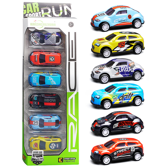 Набор машин KZ957-019 "Крутящий момент" металл, в коробке