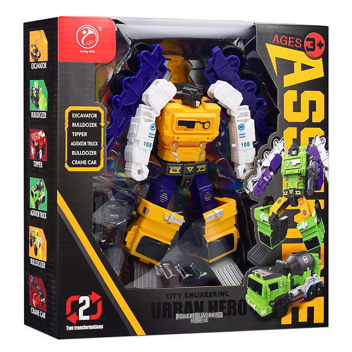 Робот 908-1B6 "ТрансФорс V" в коробке