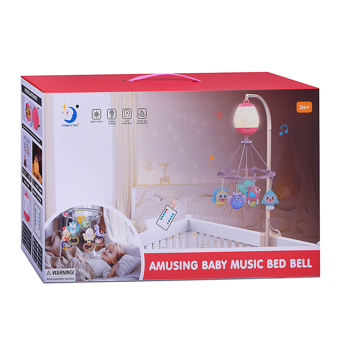 Мобиль на кроватку HL2025-79 "Волшебные карусели" в коробке