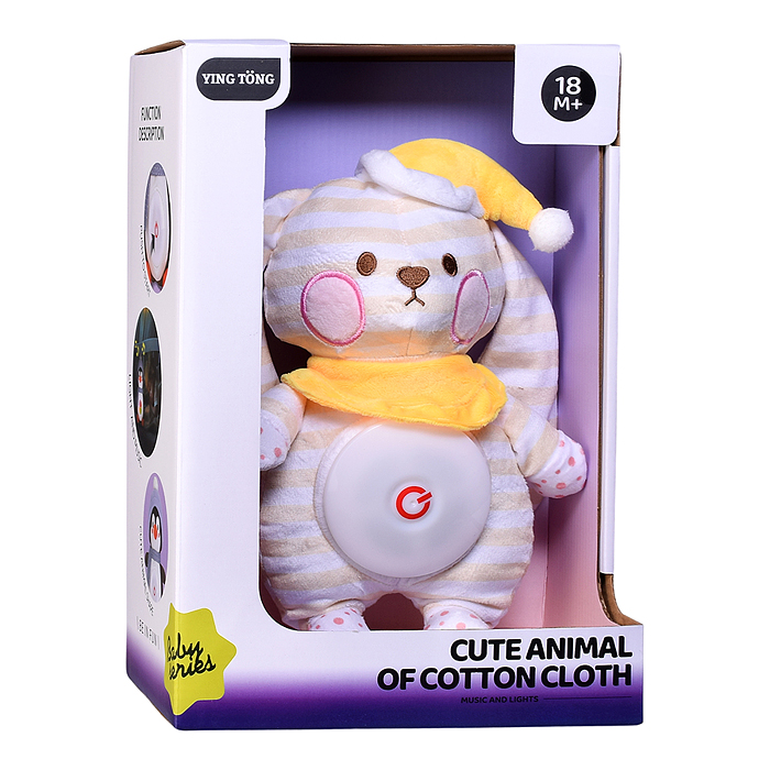 Интерактивная игрушка YT24-62 "Заяц" в коробке