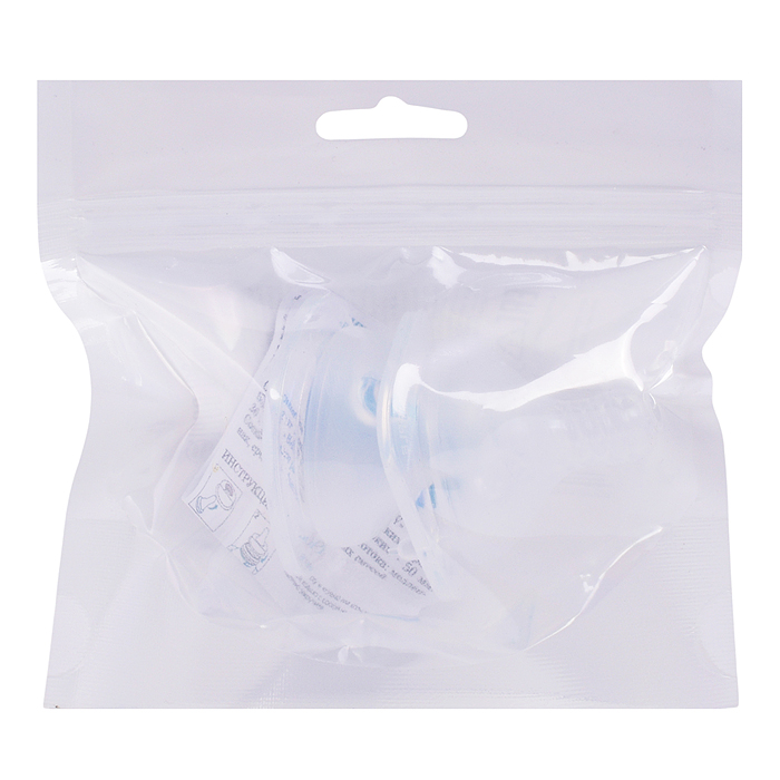 Комплект силиконовых сосок BABY FLOW + (широкое горло), размер L