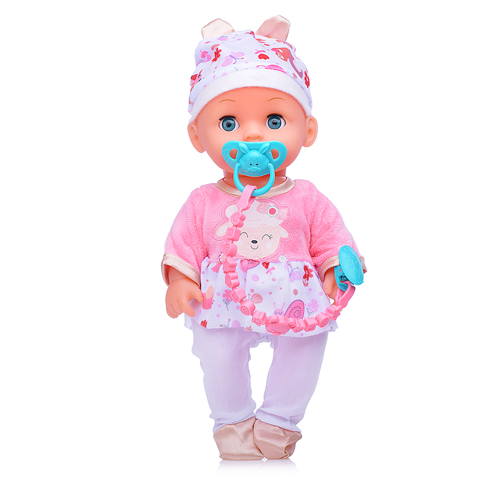 Фото к товару Пупс 9560 с аксессуарами "Юлечка" со звуком, пьёт, писает, в коробке Пупс 9560 с аксессуарами "Юлечка" со звуком, пьёт, писает, в коробке