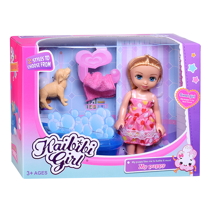 Кукла BLD226 "Маша" с аксессуарами, в коробке