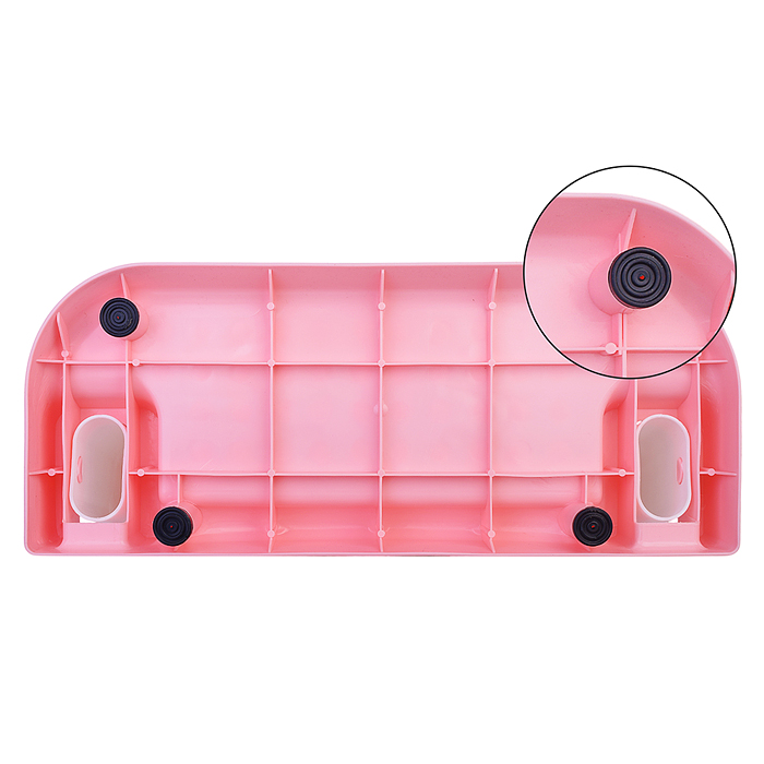 Детская накладка на унитаз со ступенькой (розовый)