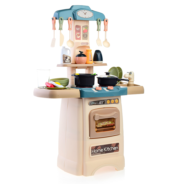 Игровой набор 889-197 "Кухня-Шеф повара" (свет, звук) в коробке