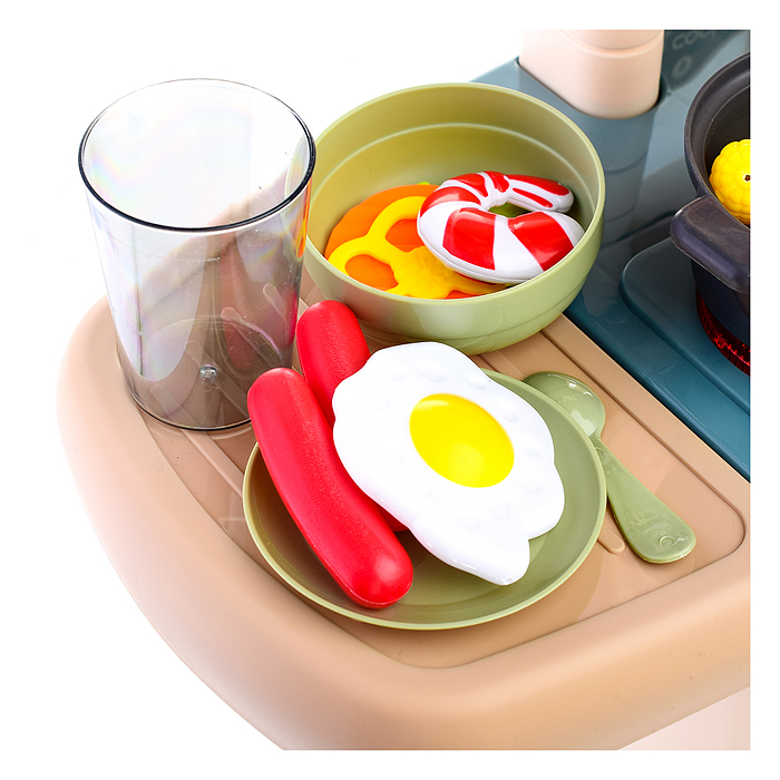 Игровой набор 889-197 "Кухня-Шеф повара" (свет, звук) в коробке