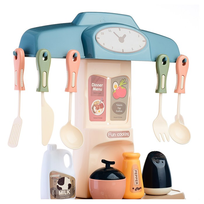 Игровой набор 889-197 "Кухня-Шеф повара" (свет, звук) в коробке