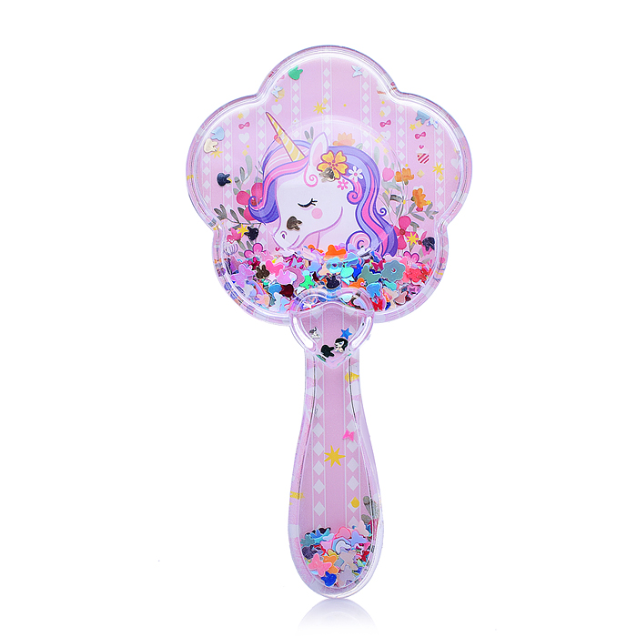 Расческа-шейкер 00-3604 "Радужный единорожка" Микс