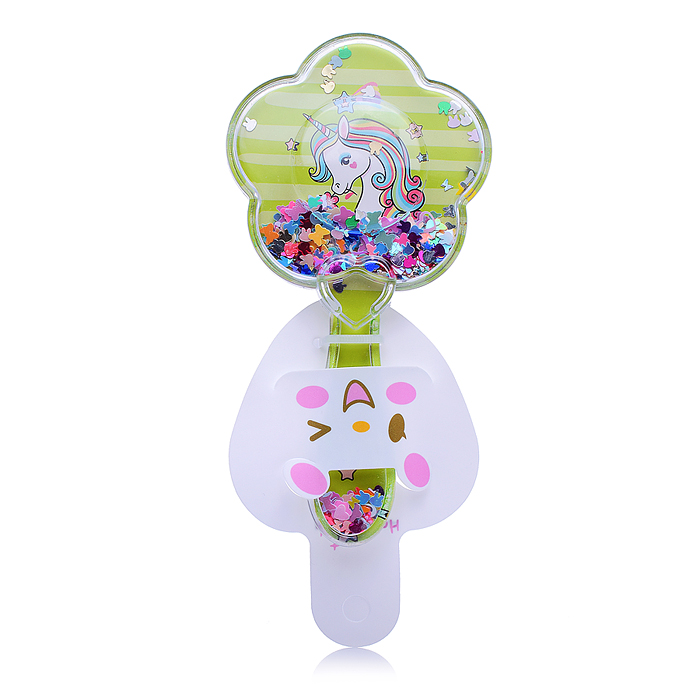 Расческа-шейкер 00-3604 "Радужный единорожка" Микс