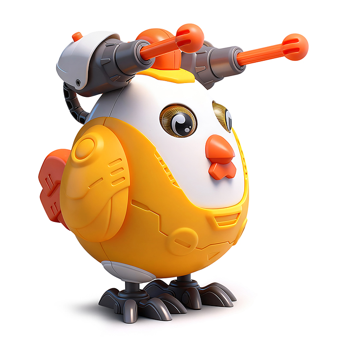 Конструктор ECXP2204-1 "Цыпленок", в коробке