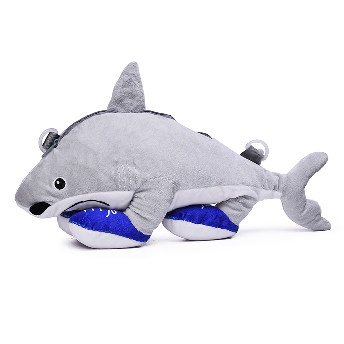 Мягкая игрушка М1625 "Акула" в кедах, 35 см.