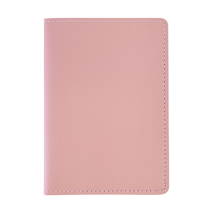 Обложка для паспорта "Casual" 10x14 см, искусственная кожа, отстрочка, 2 отделения для визиток