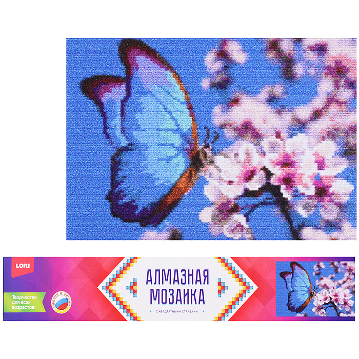 Алмазная мозаика 21*30см "Весна" (полное заполнение) 