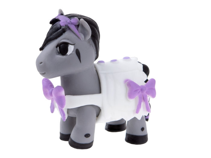 Пони на фасоне "Лили" (пони тянущиеся в костюмчиках 10см) пакет с окном