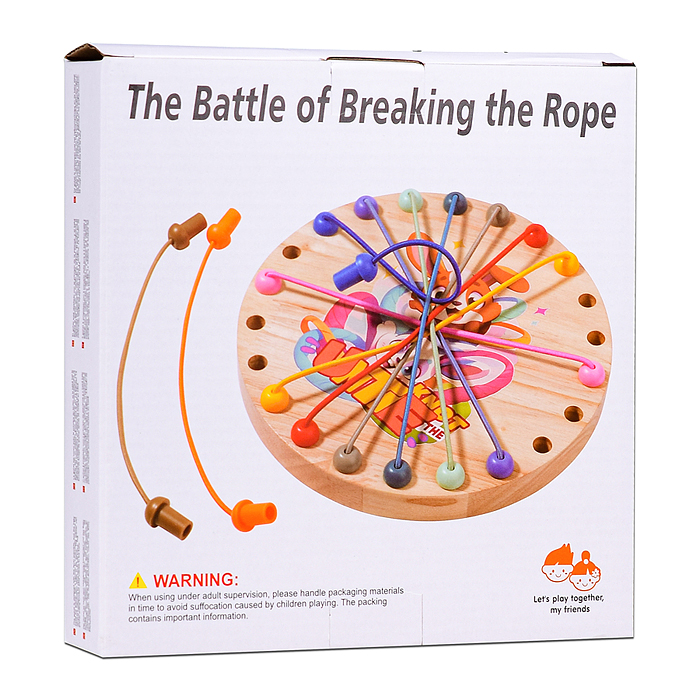 Игра развивающая D2152 "Развяжи шнурок"