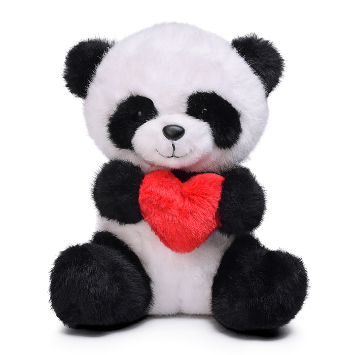 Мягкая игрушка М1603 "Медведь" с сердцем,22 см.