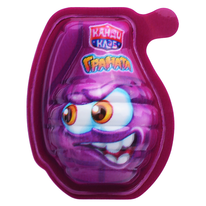 Жевательный мармелад с кислой начинкой "Граната" 10г*50шт