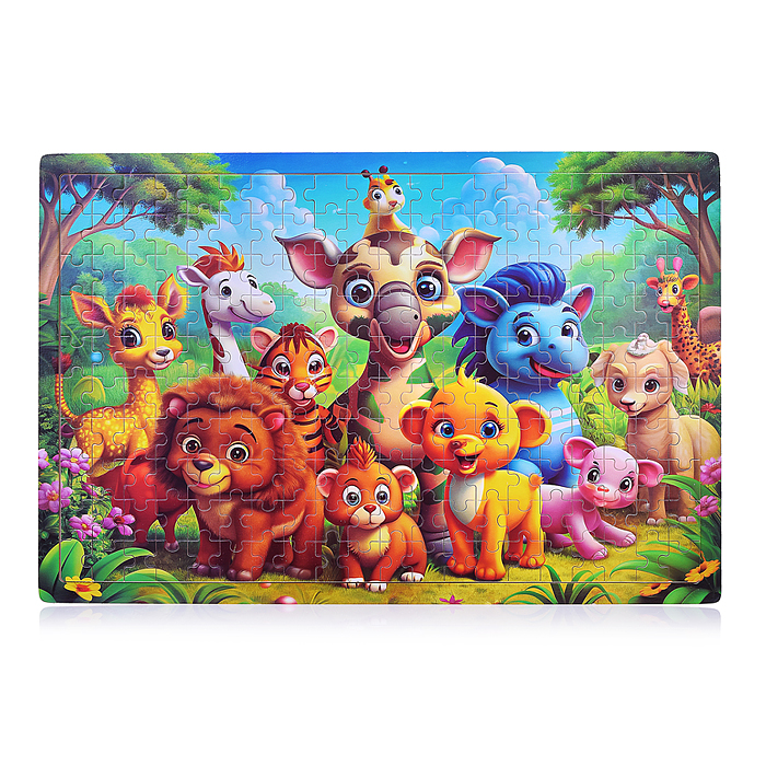 Пазл D2180 "Веселые животные"