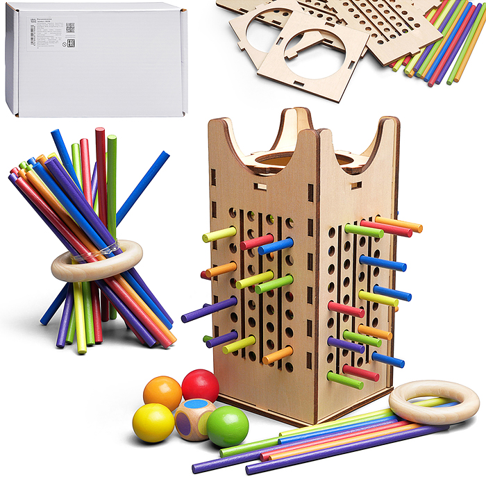 Игра развивающая D2198 "Логика цвета"