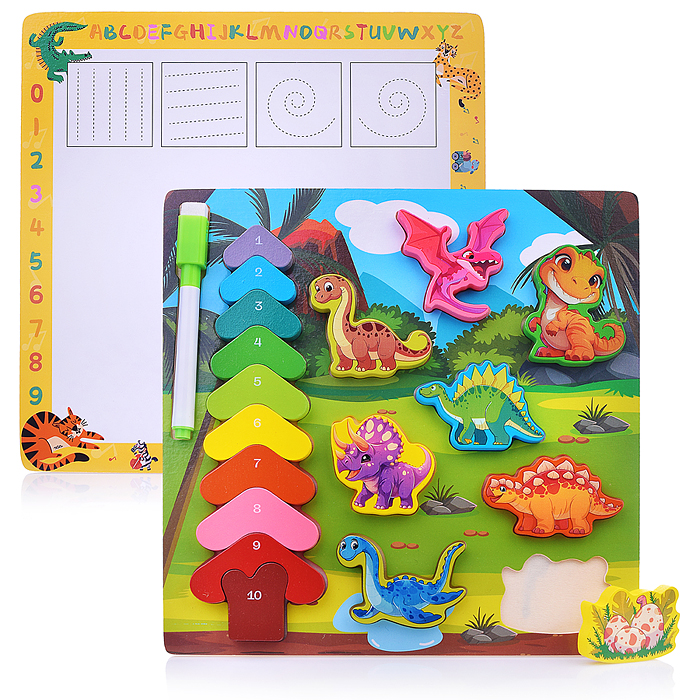 Пазл-вкладыш D2213 "Динозавр"