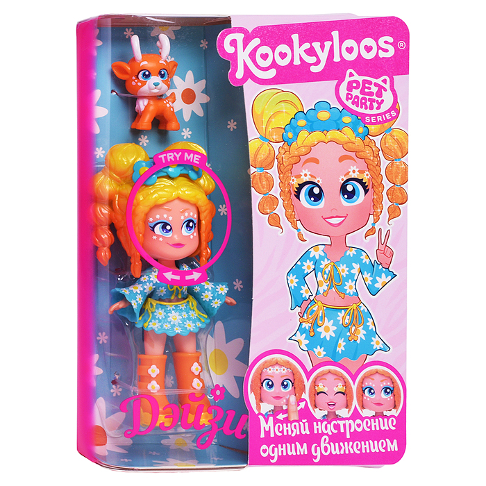 Игровой набор кукла Pets Party. Кукла Daisy и питомец